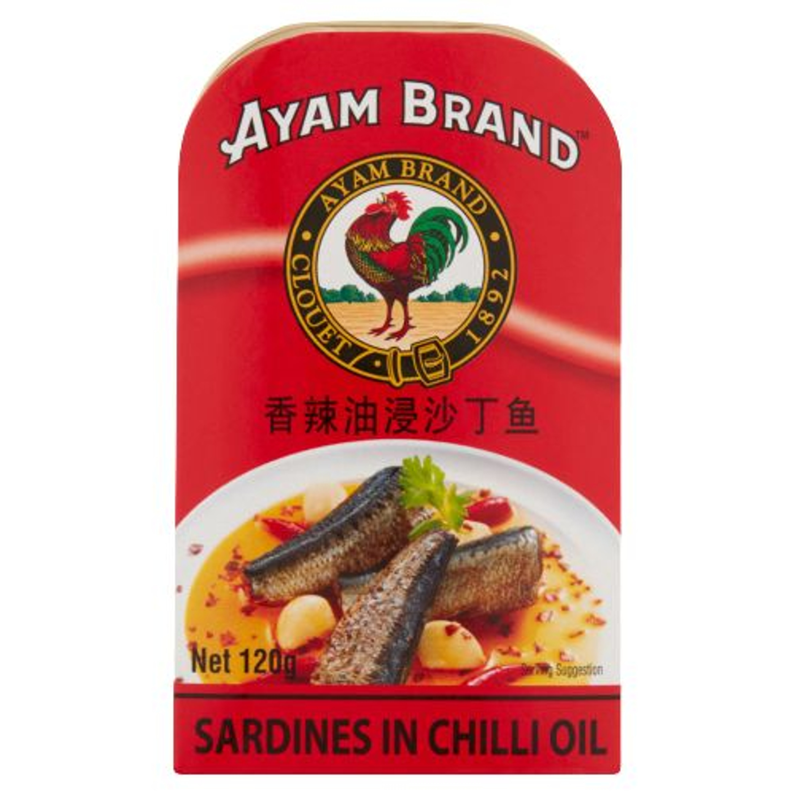 AYAM SARDINES IN CHILLI OIL 120G - Lek's Asian Market