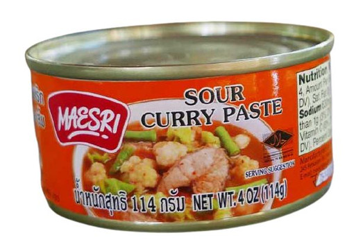 MAESRI SOUR CURRY PASTE 114G
