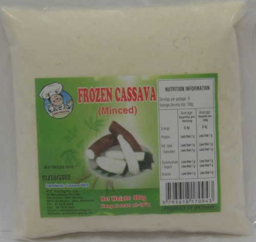 CASSAVA MINCED 900g