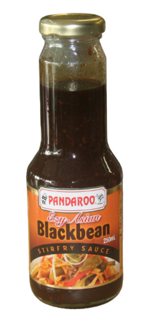 PANDAROO BLACK BEAN STIR FRY SAUCE 250ML