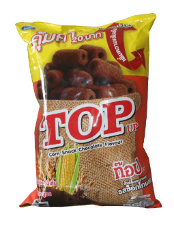 TOP UP CORN SNACK CHOCO 80G