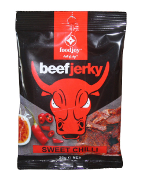 FOOD JOY BEEF JERKY SWEET CHILLI 26G