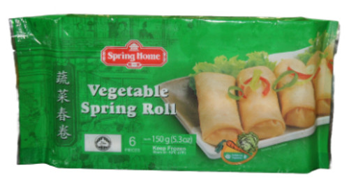 SPRING HOME VEGIE SPRING ROLL 6PC 150G