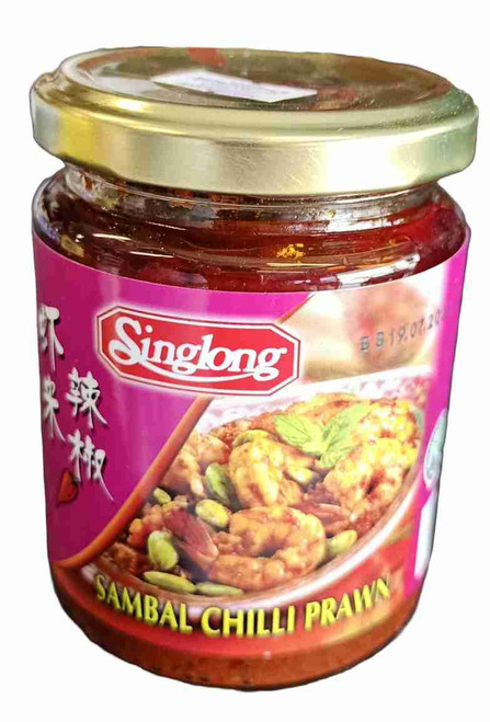 SINGLONG SAMBAL CHILLI PRAWN 230G