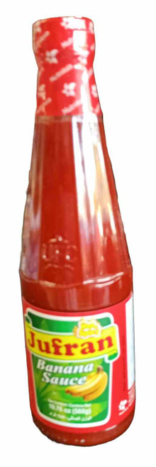 JUFRAN BANANA SAUCE HOT & SPICY 560G