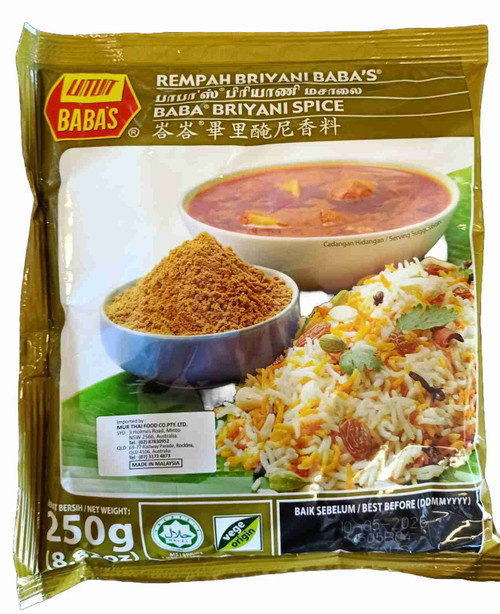 BABA'S BIRYANI POWDER 250G