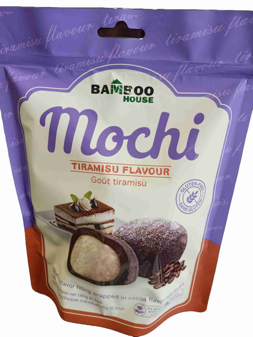 BAMBOO HOUSE TIRAMISU FLAVOUR MOCHI 180G