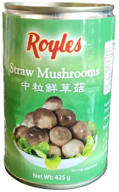 ROYLES STRAW MUSHROOM 425G