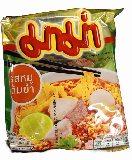MAMA MINCE PORK TOM YUM NOODLES 60G