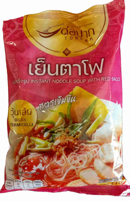 TORPAK INSTANT NOODLE SOUP W/ RED SAUCE BEAN VERMICELLI 110G