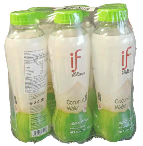 IF COCONUT WATER 350ML X 6 ( PACK )