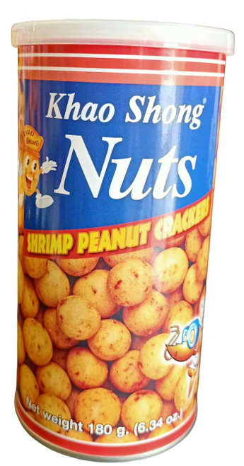 KHAO SHONG SHRIMP PEANUT CRACKERS  180G