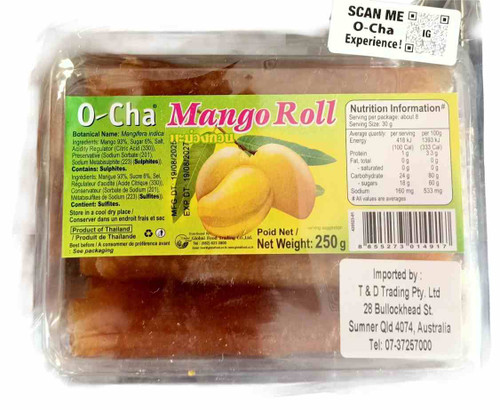 OCHA MANGO ROLL 250G