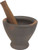 CLAY MORTAR & PESTLE 11"