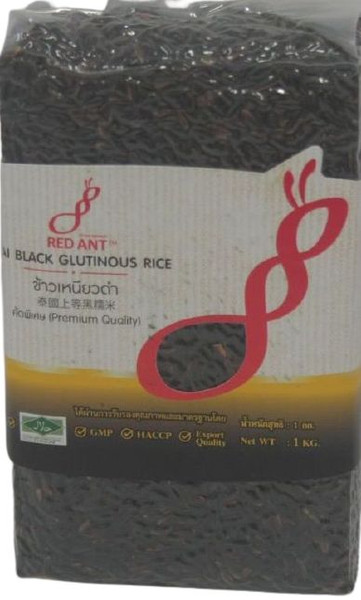 RED ANT BLACK GLUTINOUS RICE 1KG