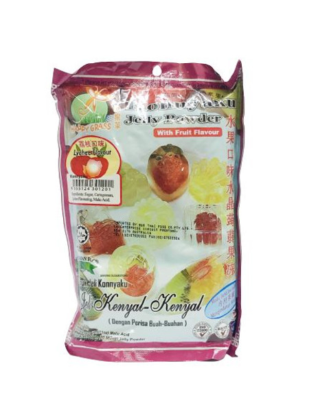 HAPPY JELLY POWDER 300G LYCHEE
