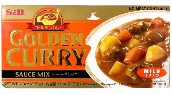 SB GOLDEN CURRY MILD 220G