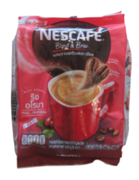 NESCAFE 3 IN 1 ORIGINAL BLEND & BREW (THAI) 15.8GX27PC