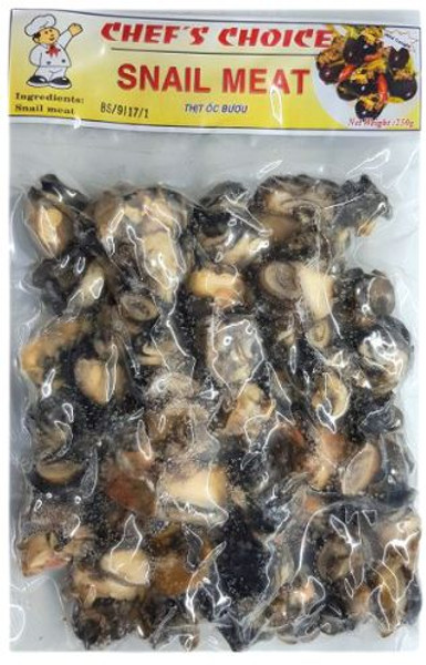 FROZEN COOKED SNAIL MEAT 250G