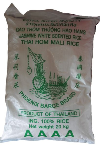 PHEONIX BARGE JASMINE RICE 20KG