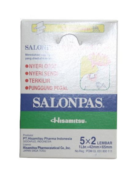 SALONPAS PATCH ORIGINAL X10 (BOX)