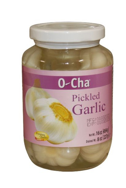 O-CHA PICKLED GARLIC 454G