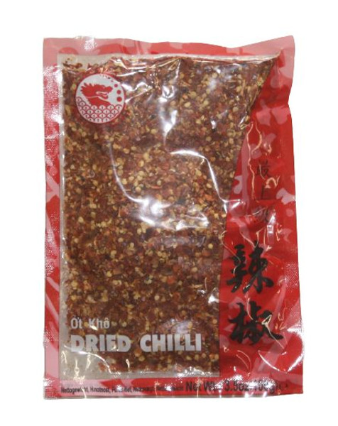 RED DRAGO DRIED CRUSHED CHILLI 100G