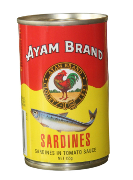 AYAM SARDINES IN TOMATO SAUCE 155G