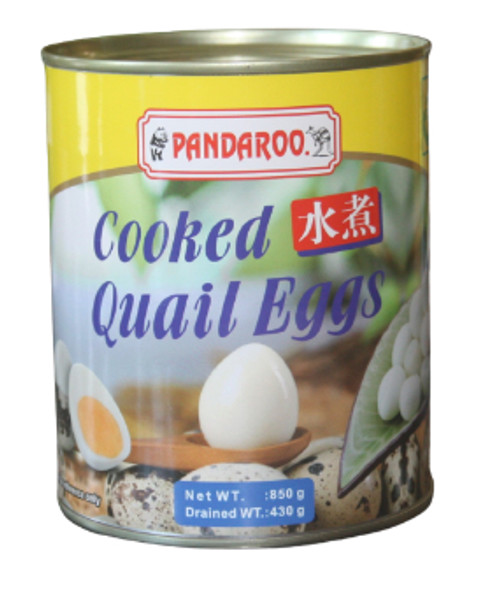 PANDAROO  QUAIL EGGS 850G