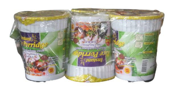 MADAM PUM RICE PORRIDGE MUSHROOM 42GX6 (PACK)