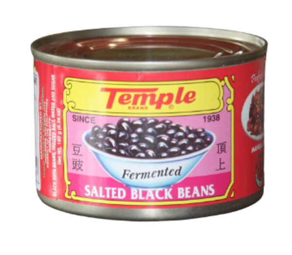 TEMPLE SALTED BLACK BEANS 180G