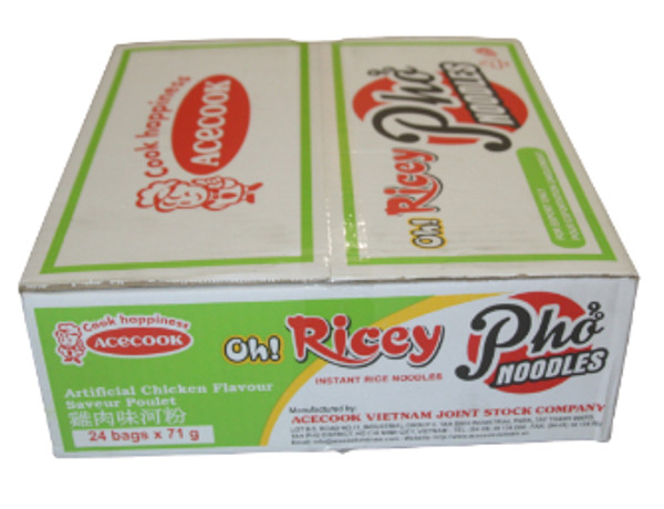OH! RICEY CHICKEN PHO NOODLES 71GX24 (BOX)