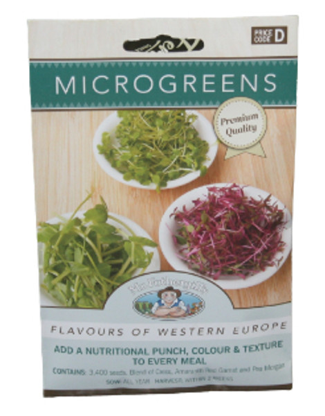 MICROGREENS FLAVOURS OF WESTERN EUROPE