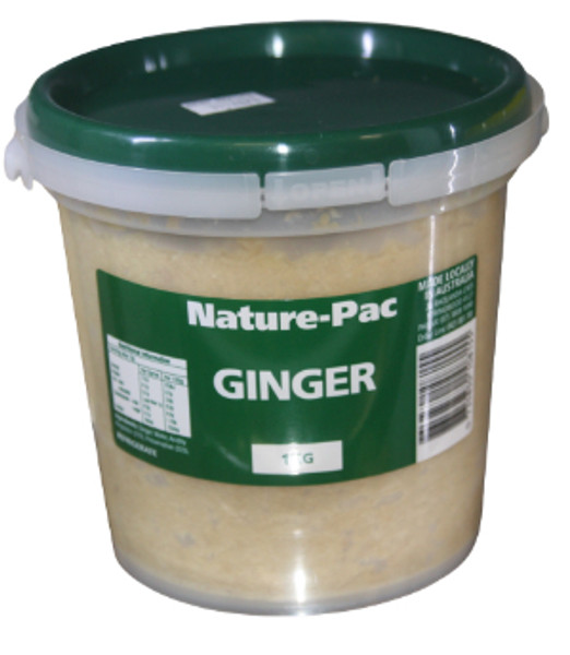 NATURE-PAC CRUSHED GINGER 1KG