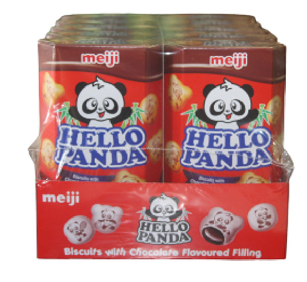 HELLO PANDA CHOCOLATE BISCUITS 50GX10 (PACK)