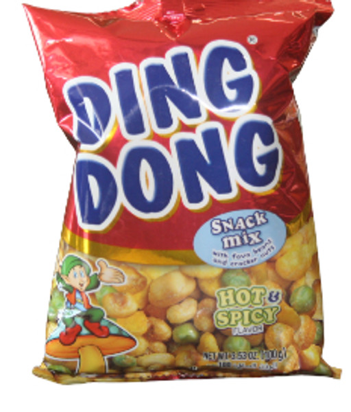 DING DONG SPICY BEANS & NUTS MIX 100G