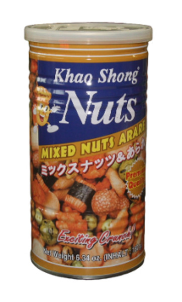 KHAO SHONG MIXED NUTS ARARE 180G