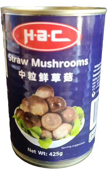 HAC STRAW MUSHROOM 425G