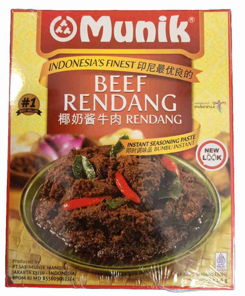 MUNIK BEEF RENDANG 115G