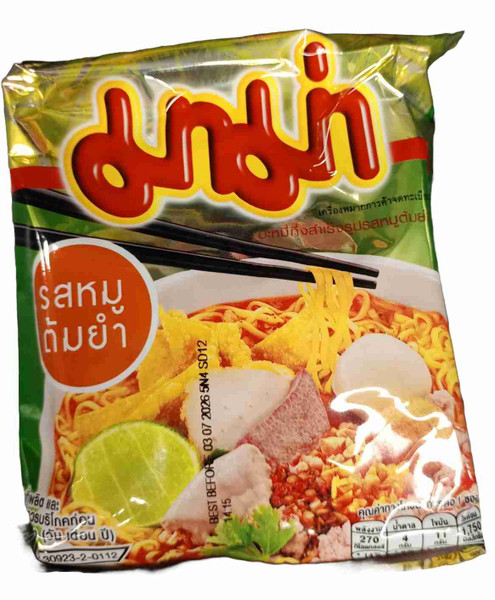 MAMA MINCE PORK TOM YUM NOODLES 60G