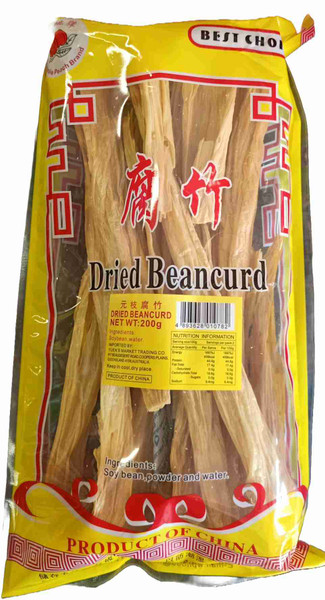 DOUBLE PEACH DRIED BEANCURD STICK 200G