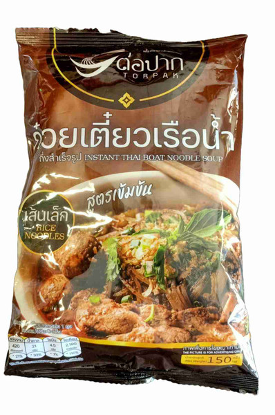 TORPAK INSTANT THAI BOAT NOODLE SOUP RICE NOODLE 150G