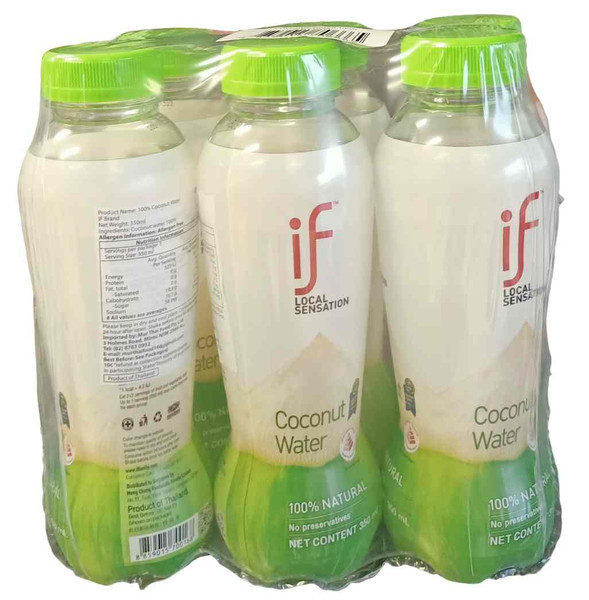 IF COCONUT WATER 350ML X 6 ( PACK )