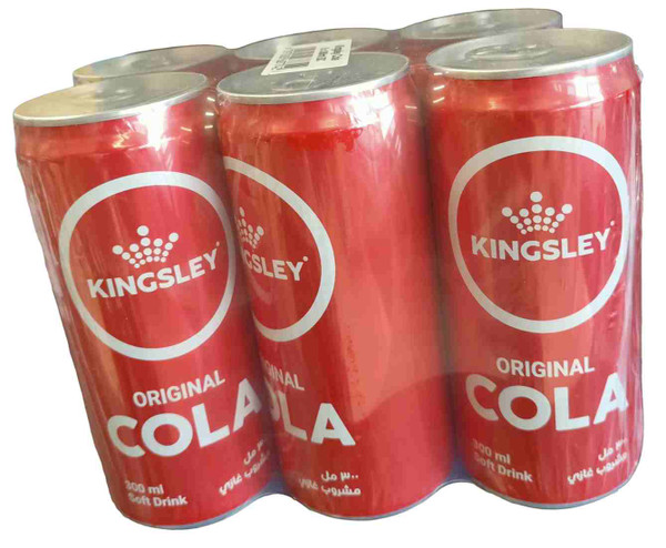 KINGSLEY COLA 300ML X 6 ( PACK )