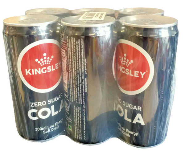 KINGSLEY COLA ZERO SUGAR ( 300ML X 6 ) PACK