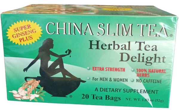 CHINA SLIM TEA GINSENG ( 20 BAGS )