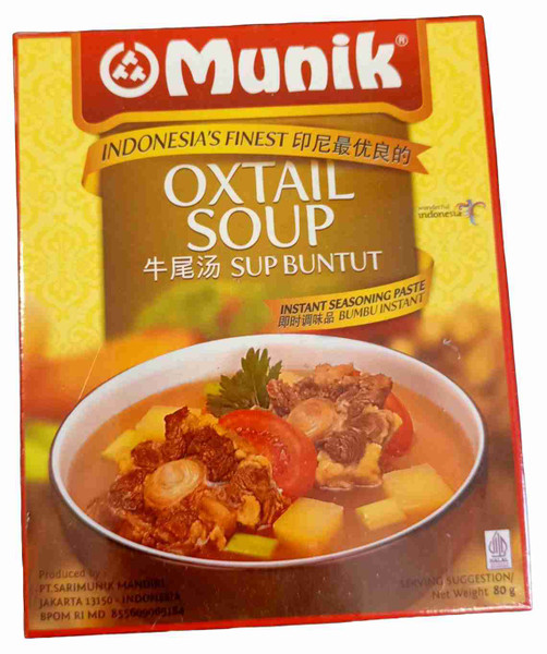 MUNIK OXTAIL SOUP 80G