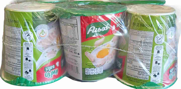 KNORR PORRIDGE CHICKEN CUP 32G X 6 ( PACK )