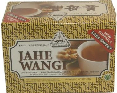 INTRA JAHE WANGI INSTANT GINGER TEA 15GX20 - Lek's Asian Market