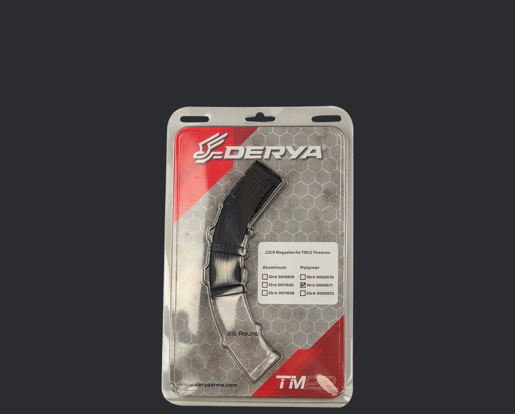 TM22 15 Round Polymer Magazine (NOTCH) - Derya Arms